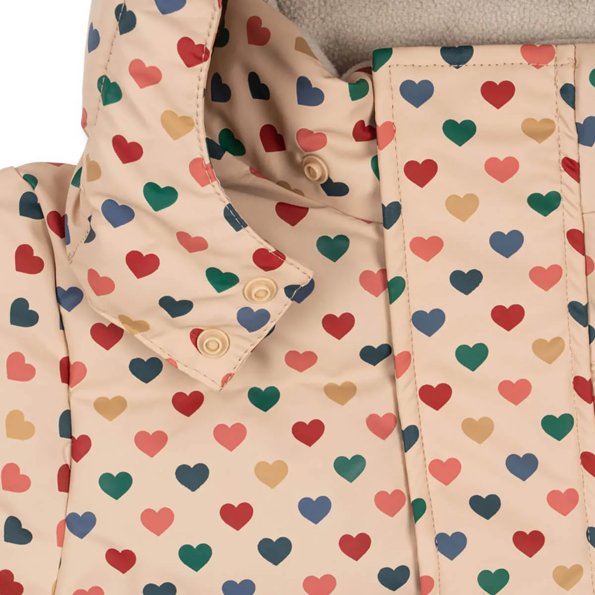 Ace Rain Jacket in Coeur Colore Frappe by Konges Sløjd