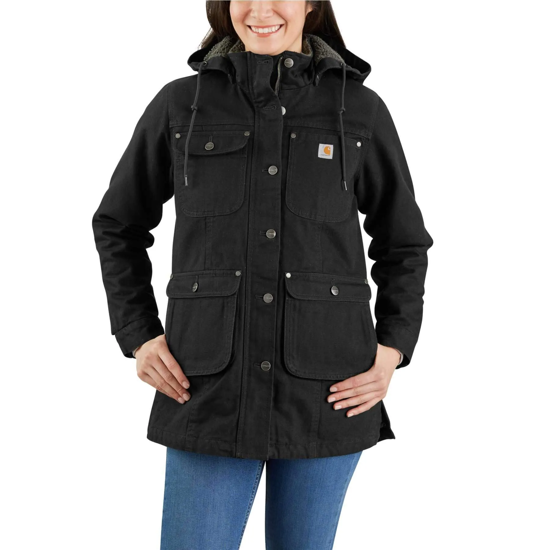 Carhartt Womens Loose Fit Weathered Duck Coat 105512