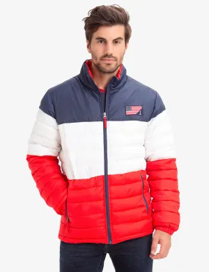COLORBLOCK USA PUFFER JACKET