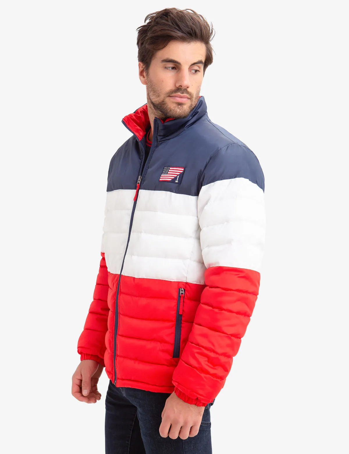 COLORBLOCK USA PUFFER JACKET