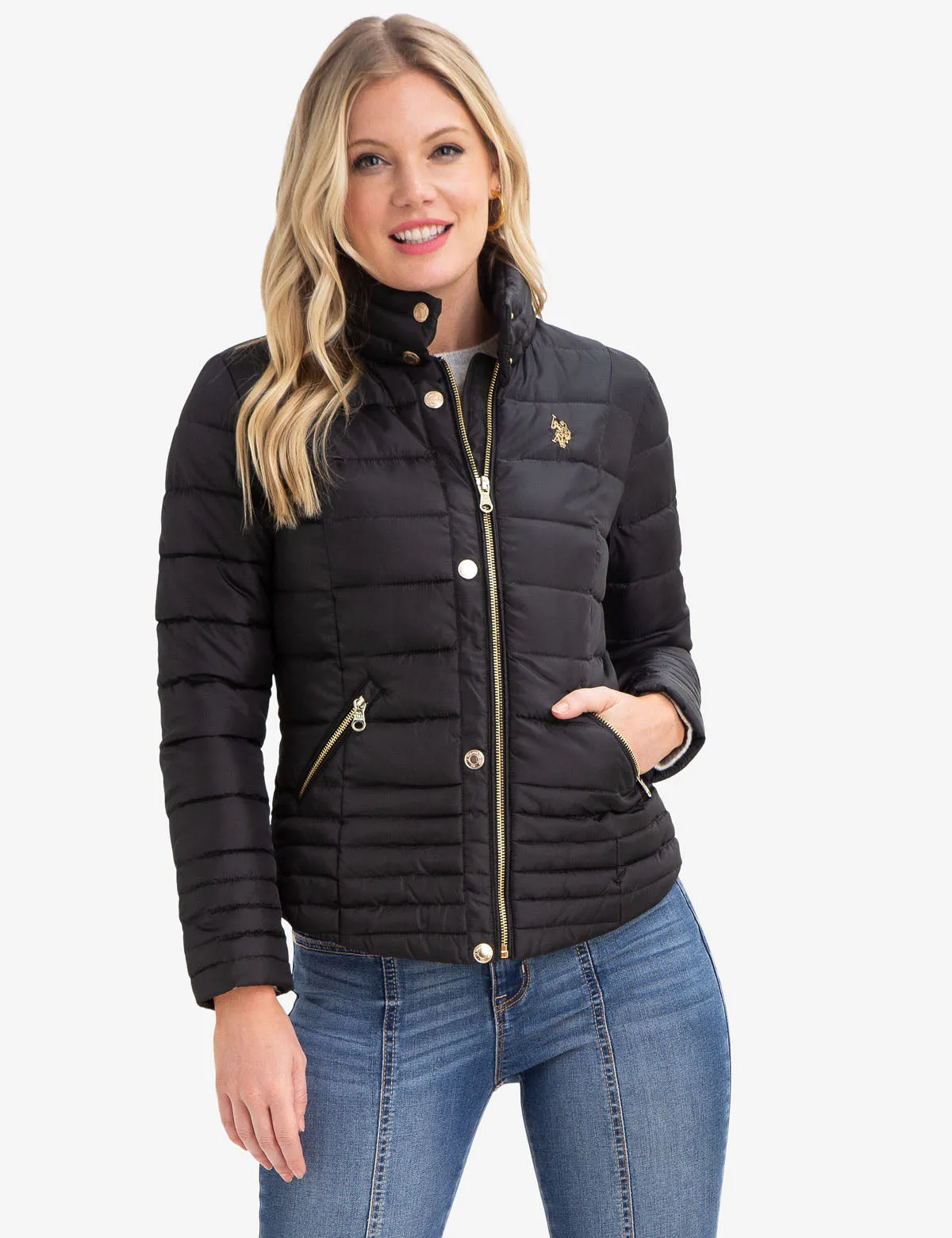 MOTO PUFFER COAT