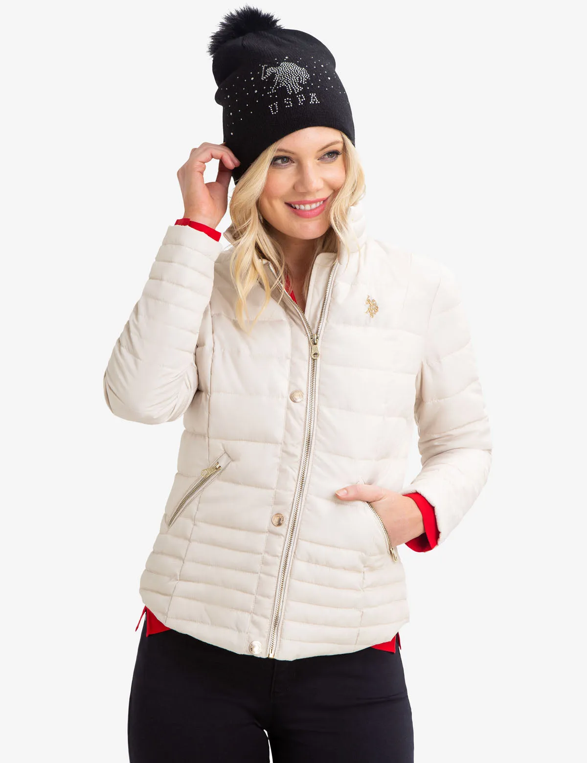 MOTO PUFFER COAT