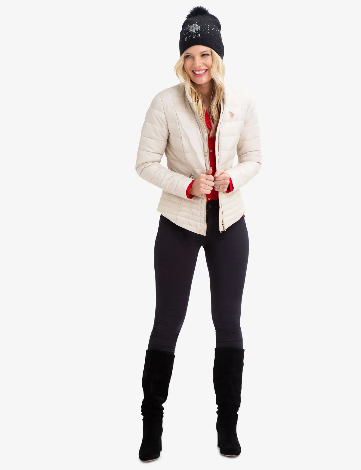 MOTO PUFFER COAT