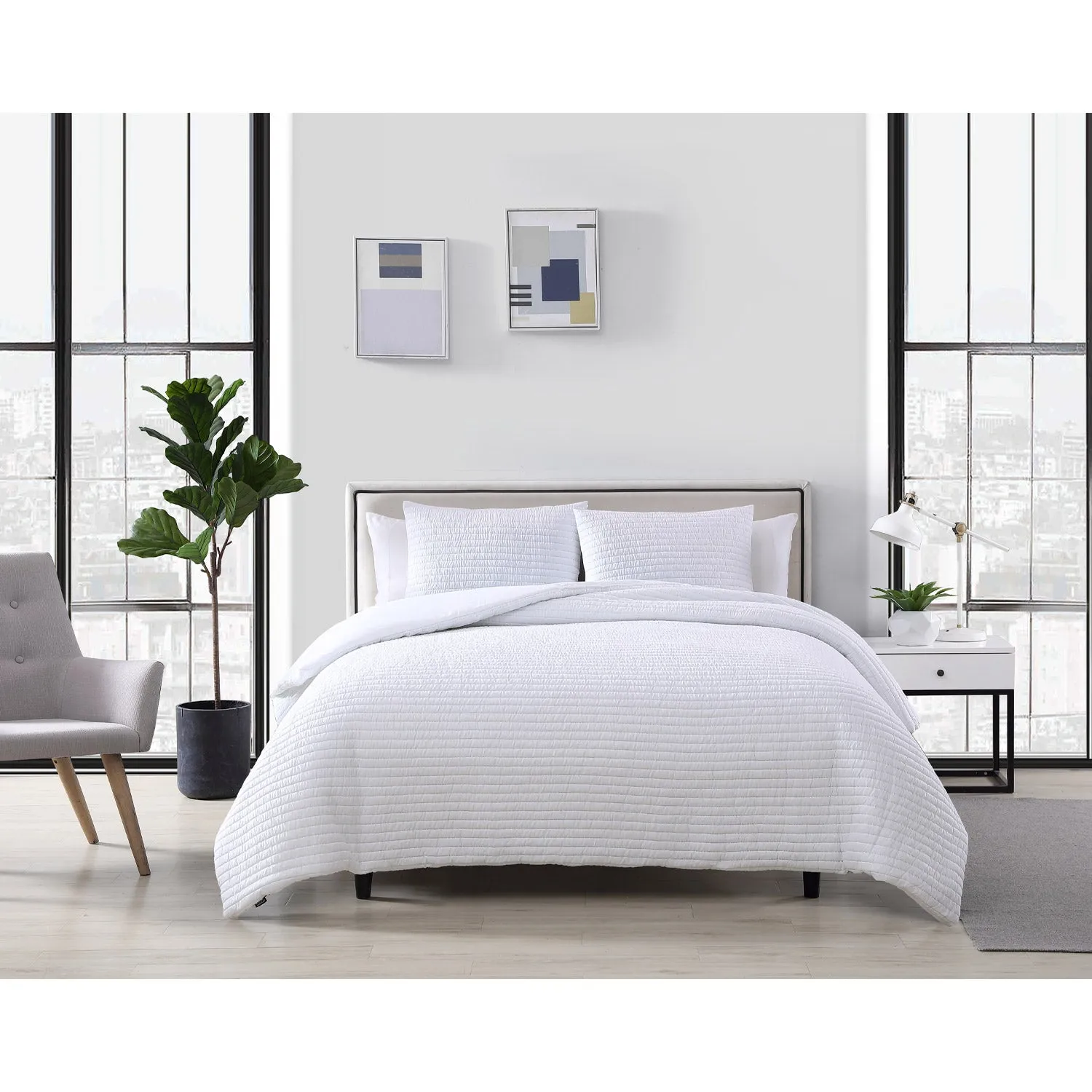 Palm 3 Piece Comforter Set
