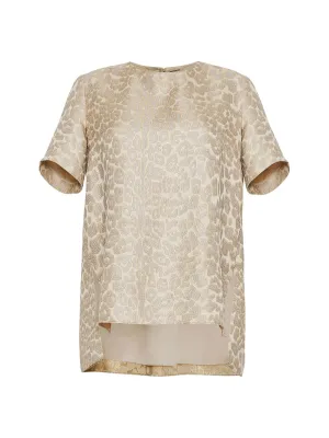 Pleat-Back Top