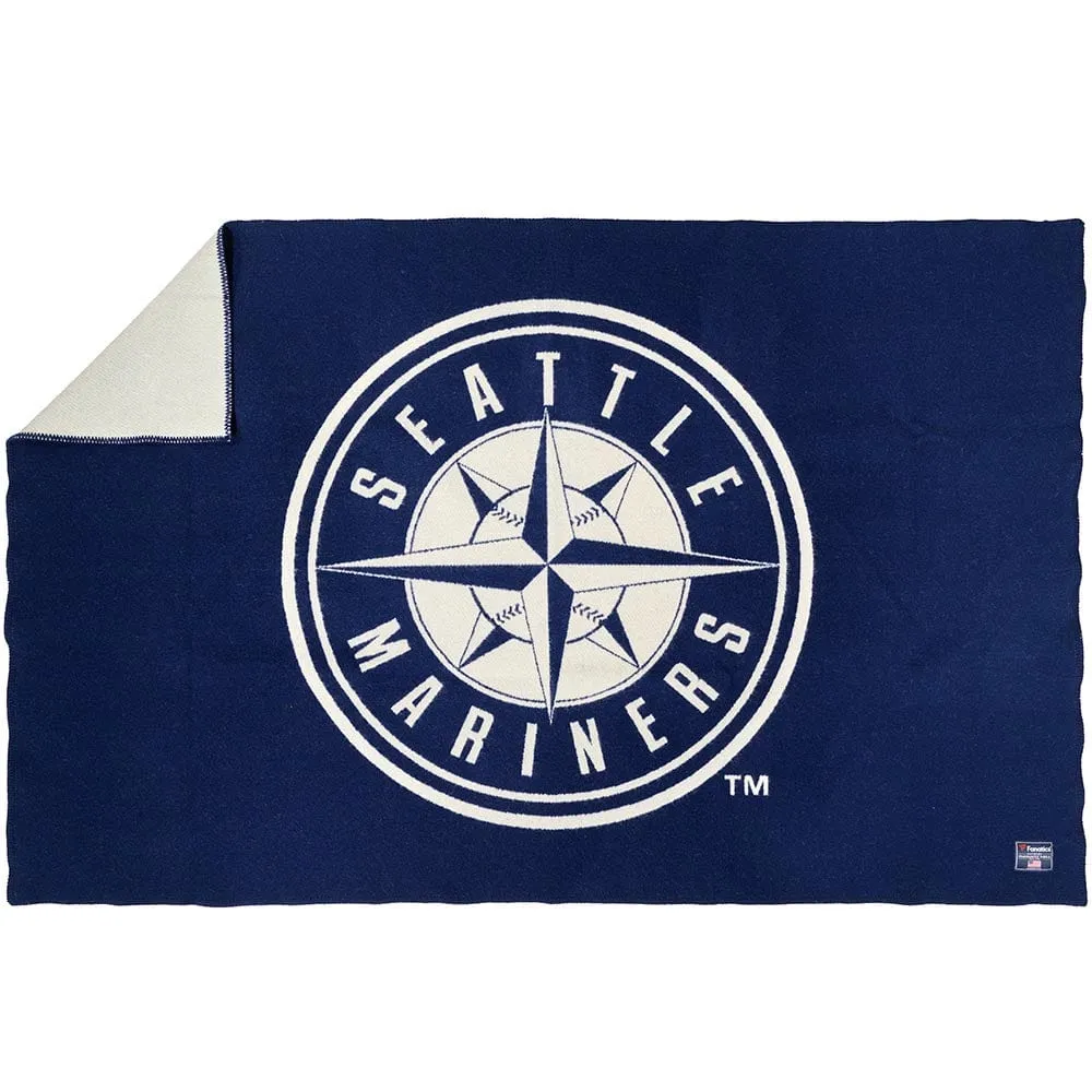 Seattle Mariners Wool Throw Blanket