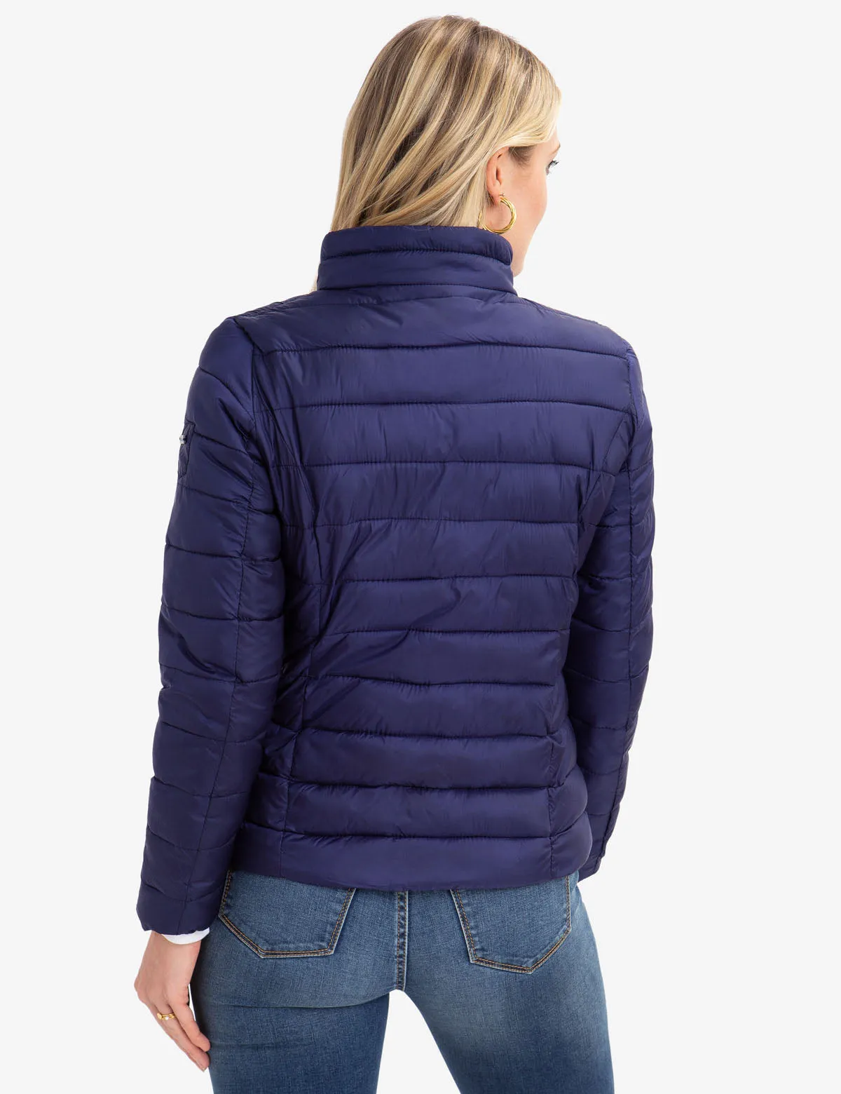 STAND COLLAR PUFFER COAT