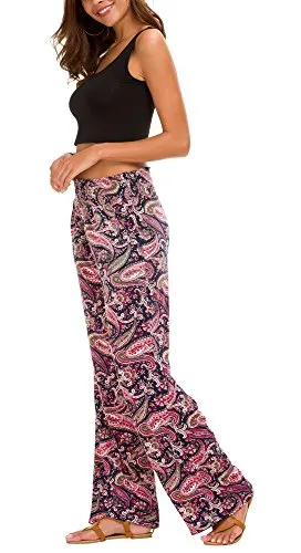 Women's Boho Palazzo Wide-Leg Lounge Pants  (13 styles)