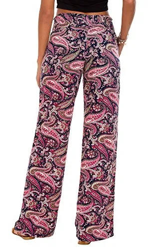Women's Boho Palazzo Wide-Leg Lounge Pants  (13 styles)