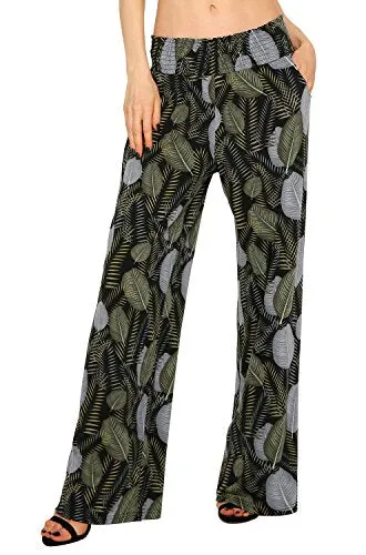 Women's Boho Palazzo Wide-Leg Lounge Pants  (13 styles)