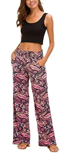 Women's Boho Palazzo Wide-Leg Lounge Pants  (13 styles)