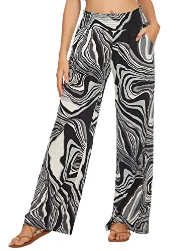 Women's Boho Palazzo Wide-Leg Lounge Pants  (13 styles)